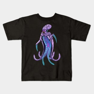 Warper alien cyborg Kids T-Shirt